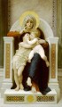 La Vierge LEnfant Jesus et Saint Jean Baptiste Realismus William Adolphe Bouguereau
